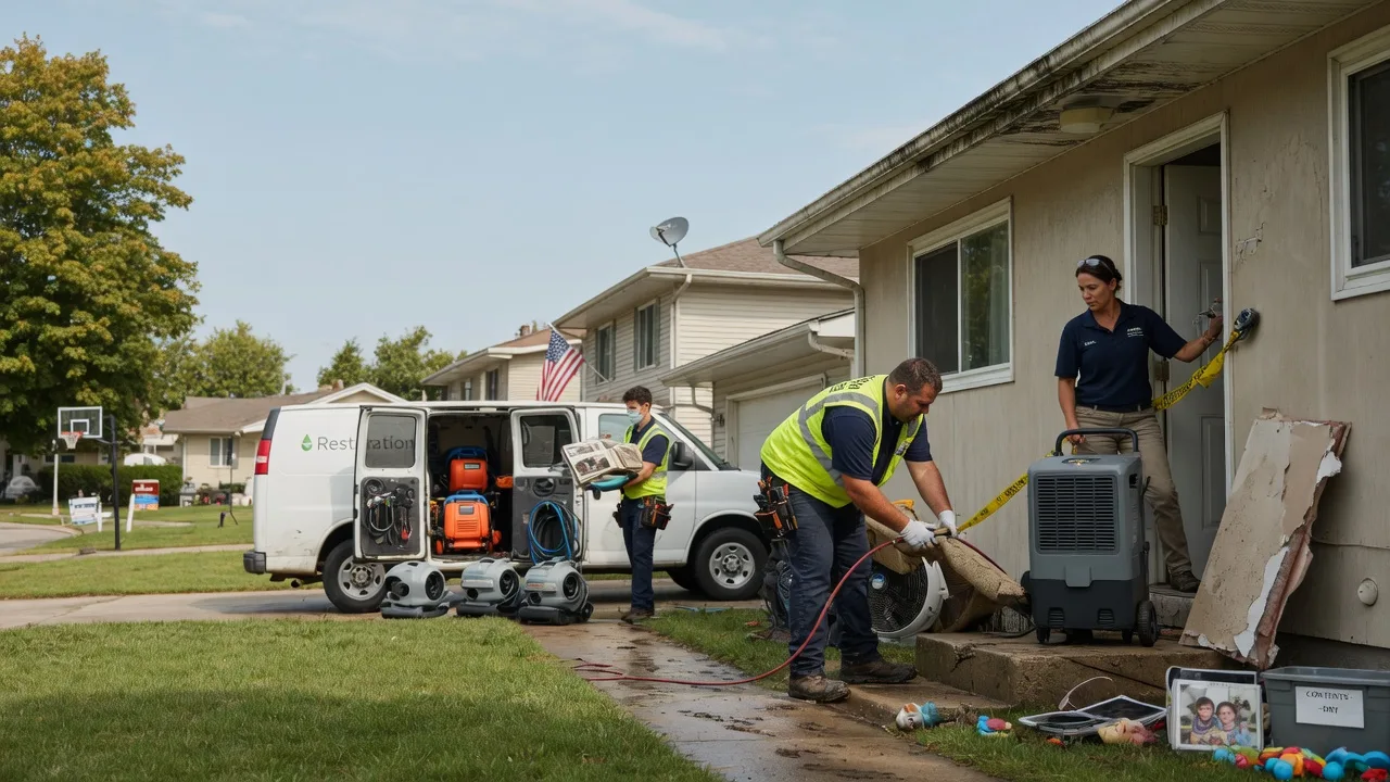 Water Damage Restoration in Sheldon, IL near me